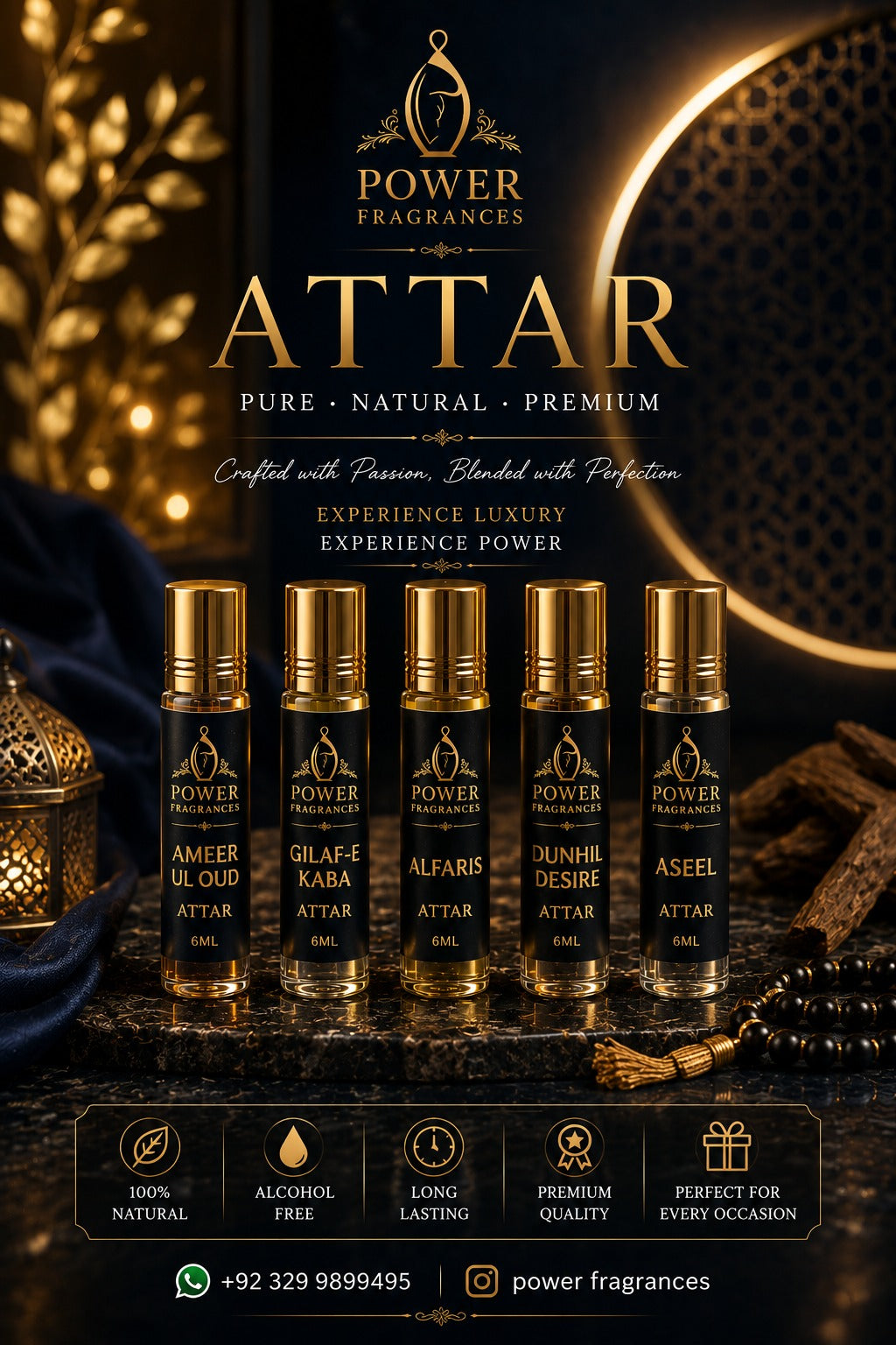 5 in 1 attar kit